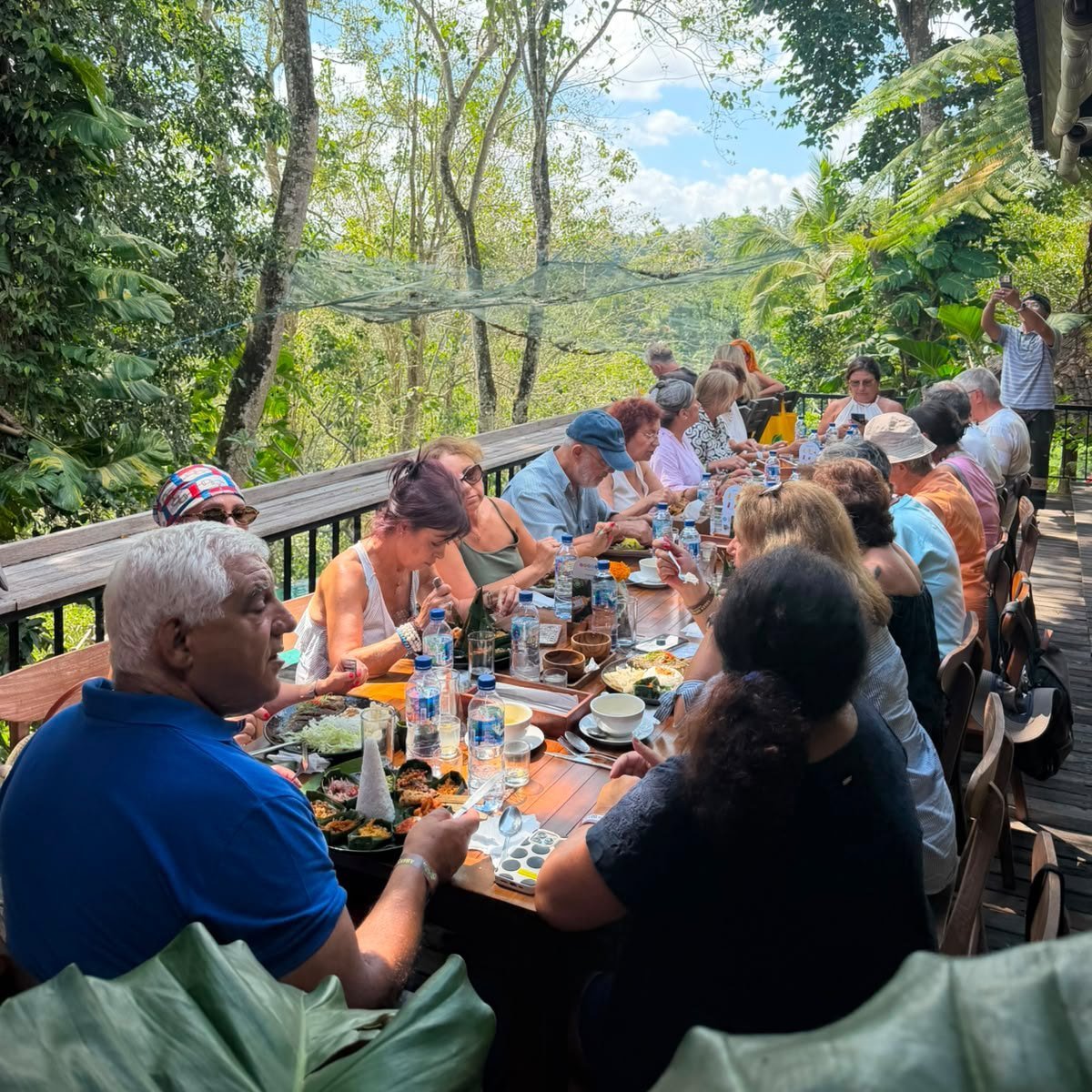 A countryside lunch on the Ubud and Balinese countryside day (Day 4)